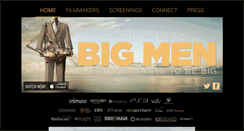 Desktop Screenshot of bigmenthemovie.com